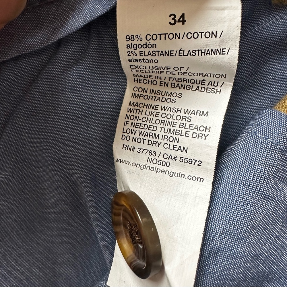 Penguin Khaki Cotton Twill Shorts - Picture 15 of 15